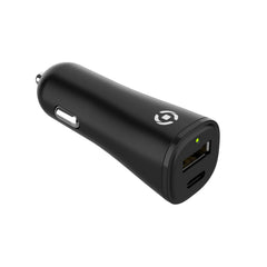 GRSCCUSBUSBC - Caricabatteria da auto con doppia porta USB-A e USB-C, potenza massima 32 Watt