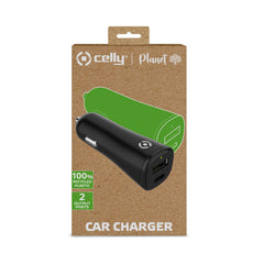 GRSCCUSBUSBC - Caricabatteria da auto con doppia porta USB-A e USB-C, potenza massima 32 Watt