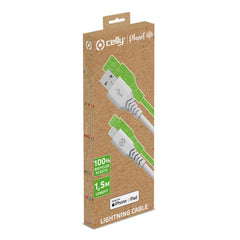 GRSUSBLIGHT - Cavo USB-A a Lightning, lunghezza 1.5 metri, potenza massima 12 Watt, certificazione "MFI"