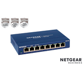 NETGEAR GS108GE Switch Unmanaged 8 porte Gigabit,Garanzia a vita+NBD