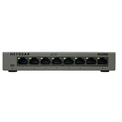 NETGEAR GS308 Switch Unmanaged 8 porte Gigabit, Garanzia 3 anni