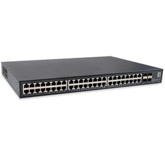 LEVELONE GTU-5211 - SWITCH 52-PORTE GIGABIT UNMANAGED - 48x Gigabit RJ45, 4x 10GbE SFP+