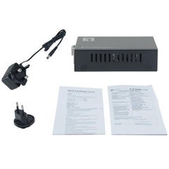 LEVELONE GVM-2000 - MEDIA CONVERTER Gigabit RJ45-SFP intelligente, compatibile con chassis montabile su rack da 19"