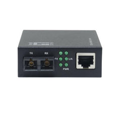 LEVELONE GVM-2001 - MEDIA CONVERTER Smart Gigabit RJ45-SC, Fibra Multi-Mode, 850nm, 500M, Compatibile con chassis montabile su rack da 19"