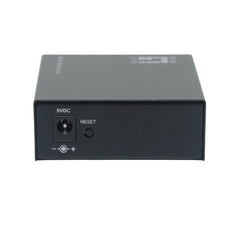 LEVELONE GVM-2002 - MEDIA CONVERTER Smart Gigabit RJ45-SC, fibra monomodale, 1310 nm, 20 km, compatibile con chassis montabile su rack da 19"