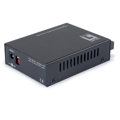 LEVELONE GVT-2001 - MEDIA CONVERTER GIGABIT da RJ45 a SC, Fibra MultiModale, 550m