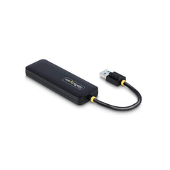 Hub USB-A a 4 porte, 5 Gbps, alimentato via bus, mini hub USB da viaggio/portatile, splitter USB 3.0 multiporta, protezione da sovracorrente (OCP)