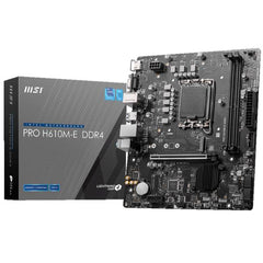 PRO H610M-E DDR4
