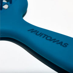 MUITOMAS - Spazzola per capelli blu ottanio