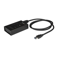 Hub USB-C a 4 porte in metallo