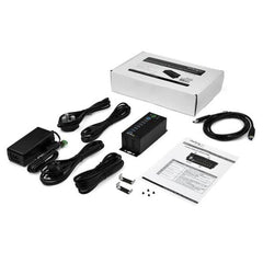 Hub USB 3.0 industriale a 7 porte - Alimentato