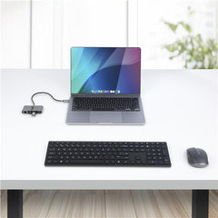 Hub USB-C con Ethernet a 3 porte