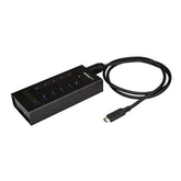 Hub USB-C a 7 porte in metallo