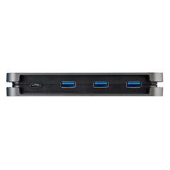 Hub USB C a 4 porte - 3x USB-A/1x USB-C - 5Gbps Hub USB 3.0 Type C (USB 3.2 Gen 1) - Alimentato via bus - Adattatore hub multiporta portatile da USB tipo C a USB-A - Cavo integrato