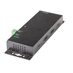 Hub US- C USB-A a 4 Porte 10Gbps - Replicatore di porte 2x USB Type C e 2x USB Type A in metallo - Hub USB 3.2 Gen 2 con protezione alle sovratensioni di tipo ESD - Autoalimentato