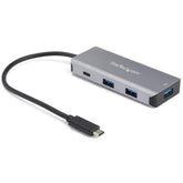 Hub USB-C a 4 porte 3x USB-A 1x USB-C