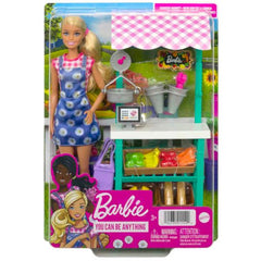 Barbie® Mercato Frutta e Verdura Playset con bambola bionda