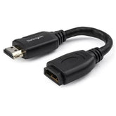 Cavo HDMI 2.0 prolunga salvaporta da 15cm 4K 60Hz
