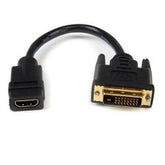 Cavo adattatore HDMI a DVI-D 20 cm F/M