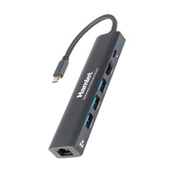 HDKC-PD220 USB-C PD 100W - 3xUSB 3.0 + LAN + HDMI 4K