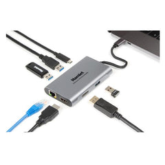 HDKC-PD400D USB-C PD 85W + 3USB+HDMI+DP+LAN