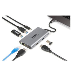 HDKC-PD400H USB-C PD 85W + 3USB+2HDMI+LAN