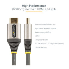 CAVO HDMI 2.0 UHD DA 50 CM