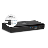 HDOCKS300TC - USB-C + 6USB+LAN+HDMI+DVI/VGA+AUDIO
