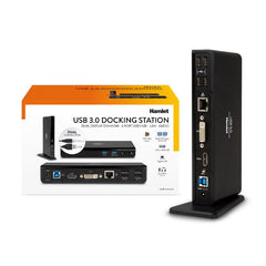 HDOCKS300TC - USB-C + 6USB+LAN+HDMI+DVI/VGA+AUDIO