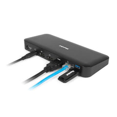 HDOCKS600C USB-C PD 85W + 4USB 3.1+HDMI+2xDP+LAN+AUDIO