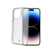 HEXAGEL - Cover trasparente semi rigida, ultra resistente in Poliuretano + Policarbonato compatibile con Apple iPhone 14 Pro