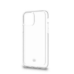 HEXALITE - Cover trasparente semi rigida, ultra resistente in Poliuretano + Policarbonato compatibile con Apple iPhone 11 Pro