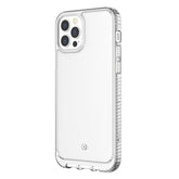 HEXALITE - Cover trasparente semi rigida, ultra resistente in Poliuretano + Policarbonato compatibile con Apple iPhone 12 Pro Max