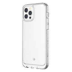 HEXALITE - Cover trasparente semi rigida, ultra resistente in Poliuretano + Policarbonato compatibile con Apple iPhone 12 Pro Max
