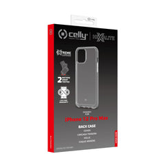 HEXALITE - Cover trasparente semi rigida, ultra resistente in Poliuretano + Policarbonato compatibile con Apple iPhone 12 Pro Max