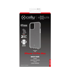 HEXALITE - Cover trasparente semi rigida, ultra resistente in Poliuretano + Policarbonato compatibile con Apple iPhone 12 Pro Max