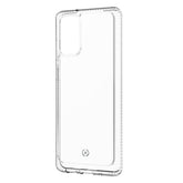 HEXALITE - Cover trasparente semi rigida, ultra resistente in Poliuretano + Policarbonato compatibile con Samsung Galaxy S20
