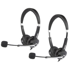 HHEADM-CJS CUFFIA BI-AURALE CON MICROFONO USB-C + JACK 3.5mm + TELECOMANDO