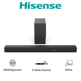 SOUNDBAR HS3100 3.1 DOLBY + SUBWOOFER BLUETOOTH 480W