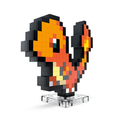 MEGA POKEMON PIXEL ART CHARMANDER