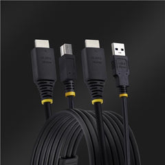 Cavo KVM HDMI e USB da 3m