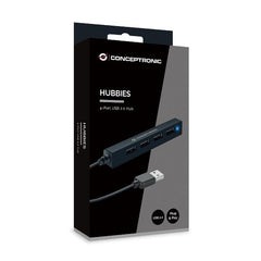 HUB USB 2.0 4-PORTE