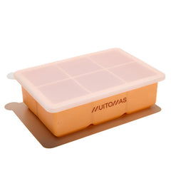 MUITOMAS - Stampo per ghiaccio da cocktail peach fuzz