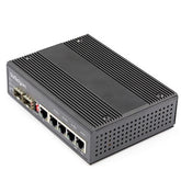Switch rete LAN industriale a 6 porte