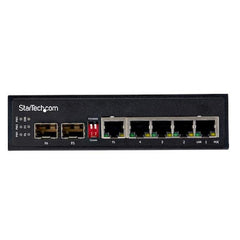 Switch rete LAN industriale a 6 porte
