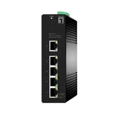 LEVELONE IGS-2105 - SWITCH INDUSTRIALE HILBERT 5-PORTE GIGABIT SMART LITE, DON RAIL, -40°C a 75°C