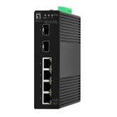 LEVELONE IGS-2106 - SWITCH INDUSTRIALE HILBERT 6-PORTE GIGABIT SMART LITE, (4x Gigabit + 2x SFP), DIN RAIL, -40°C to 75°C