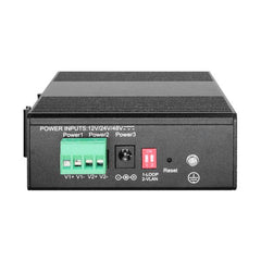 LEVELONE IGS-2106 - SWITCH INDUSTRIALE HILBERT 6-PORTE GIGABIT SMART LITE, (4x Gigabit + 2x SFP), DIN RAIL, -40°C to 75°C