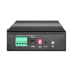 LEVELONE IGS-2108 - SWITCH INDUSTRIALE HILBERT 8-PORTE GIGABIT SMART LITE, DIN RAIL, -40°C to 75°C
