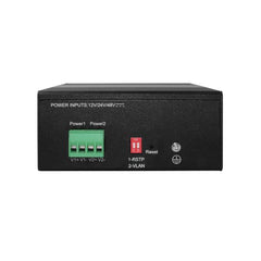 LEVELONE IGS-2110 - SWITCH INDUSTRIALE HILBERT 10-PORTE GIGABIT SMART LITE, (8x Gigabit + 2x Gigabit SFP), DIN RAIL, -40°C to 75°C